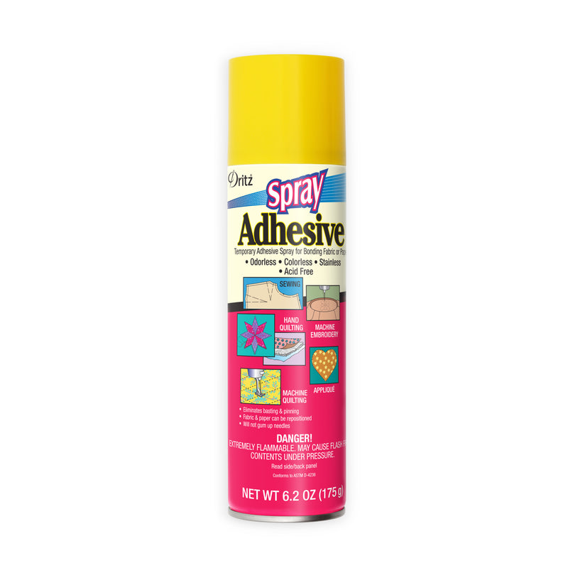Chargez l'image dans la visionneuse de la galerie, 403|Dritz Temporary Spray Adhesive for Bonding Fabric or Paper, Clear, 6.2 oz.