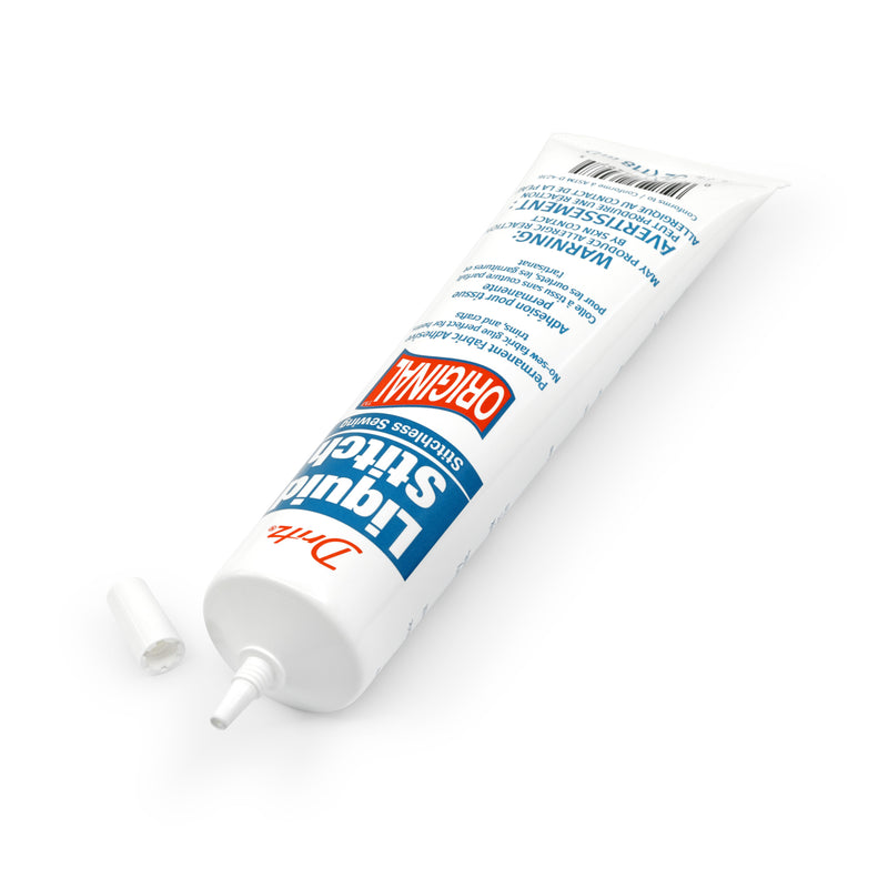 Chargez l'image dans la visionneuse de la galerie, 653111|Dritz Liquid Stitch Permanent Fabric Adhesive, 4 fl. oz.