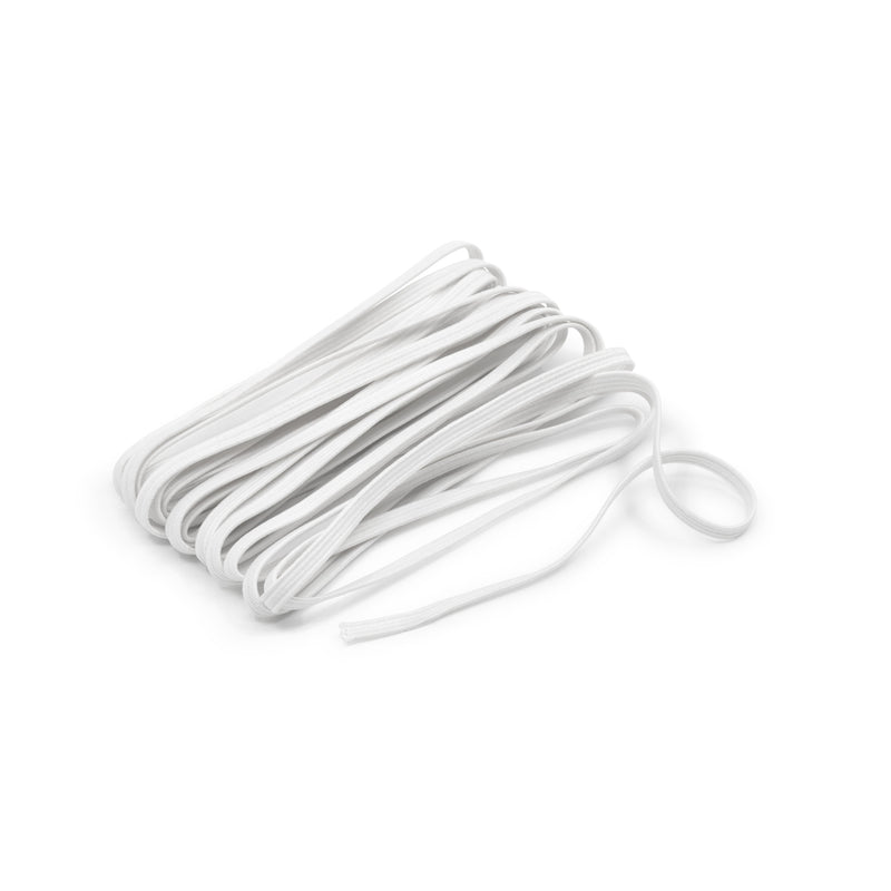 Chargez l'image dans la visionneuse de la galerie, 9329W|Dritz 1/8" White Braided Elastic, 4 yd