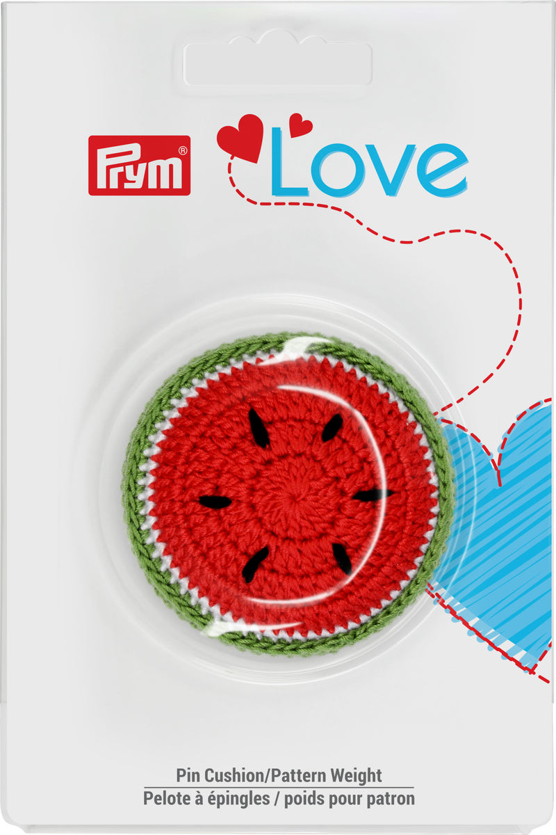 Load image into Gallery viewer, 60116|Prym Watermelon Pin Cushion & Pattern Weight