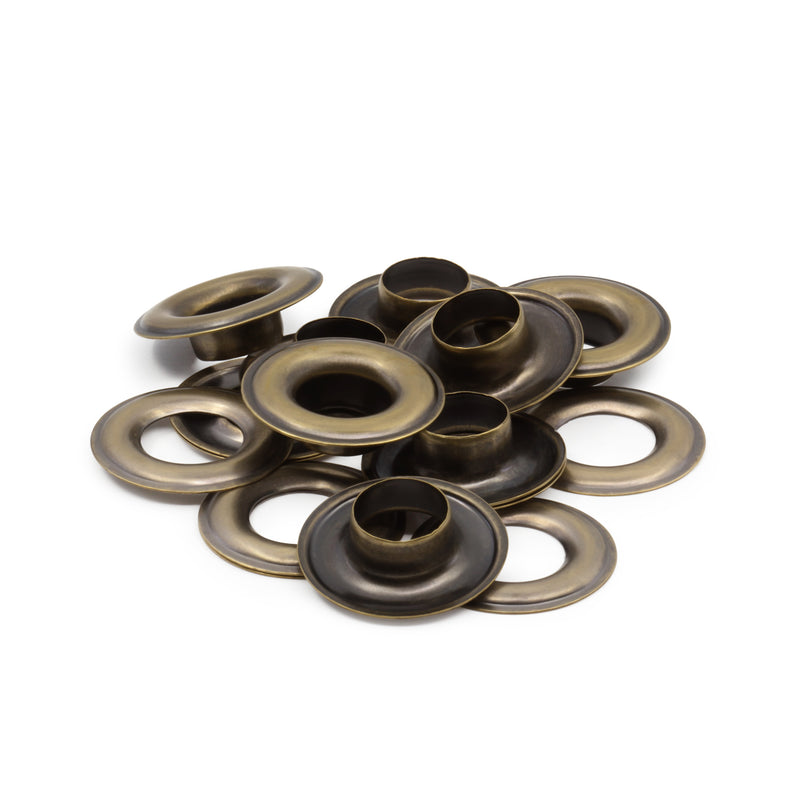 Chargez l'image dans la visionneuse de la galerie, 1-38|Dritz 3/8" Grommets, 8 pc, Antique Brass