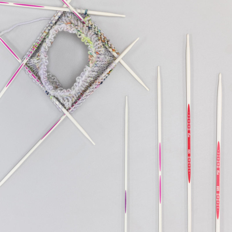 Chargez l'image dans la visionneuse de la galerie, 57180|Prym 8" Ergonomic Double Point Knitting Needles Set