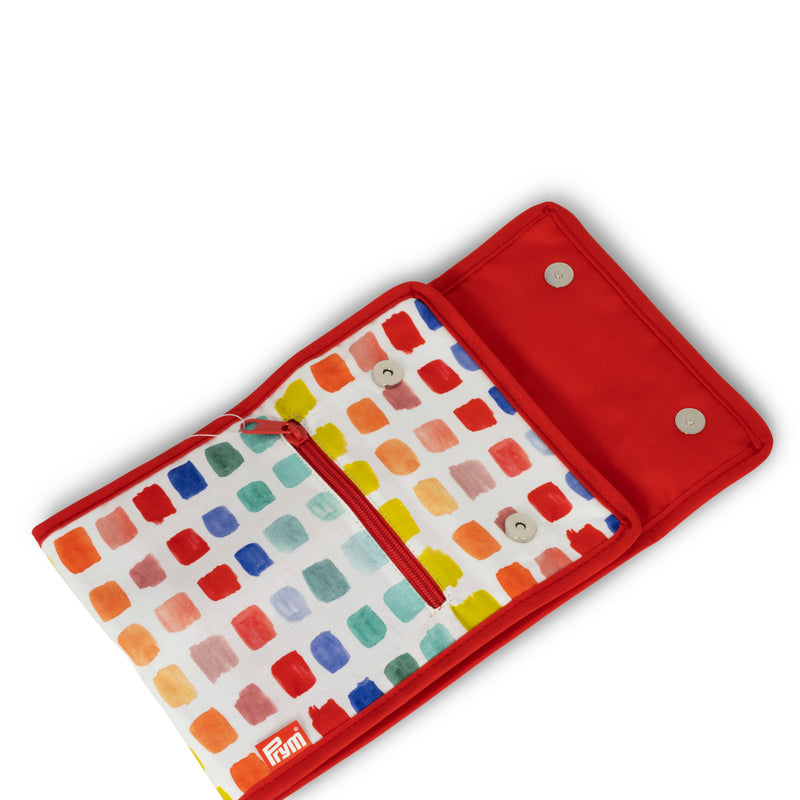 Chargez l'image dans la visionneuse de la galerie, 57252|Prym Circular Knitting Needle Case Folder, Rainbow Specks