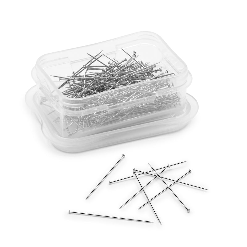 Chargez l'image dans la visionneuse de la galerie, 110|Dritz 1-1/4" Super Sharp Fine Pins, Nickel, 250 pc
