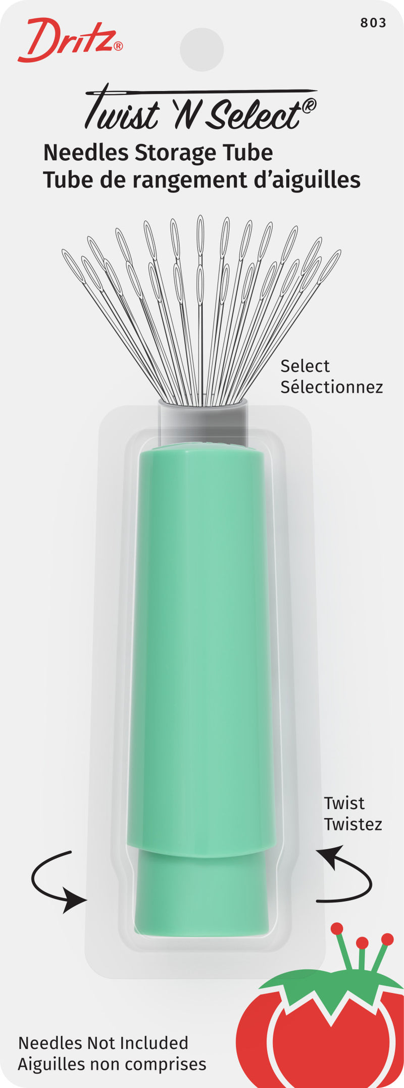 Chargez l'image dans la visionneuse de la galerie, 803|Dritz Twist N Select Needle Storage Tube