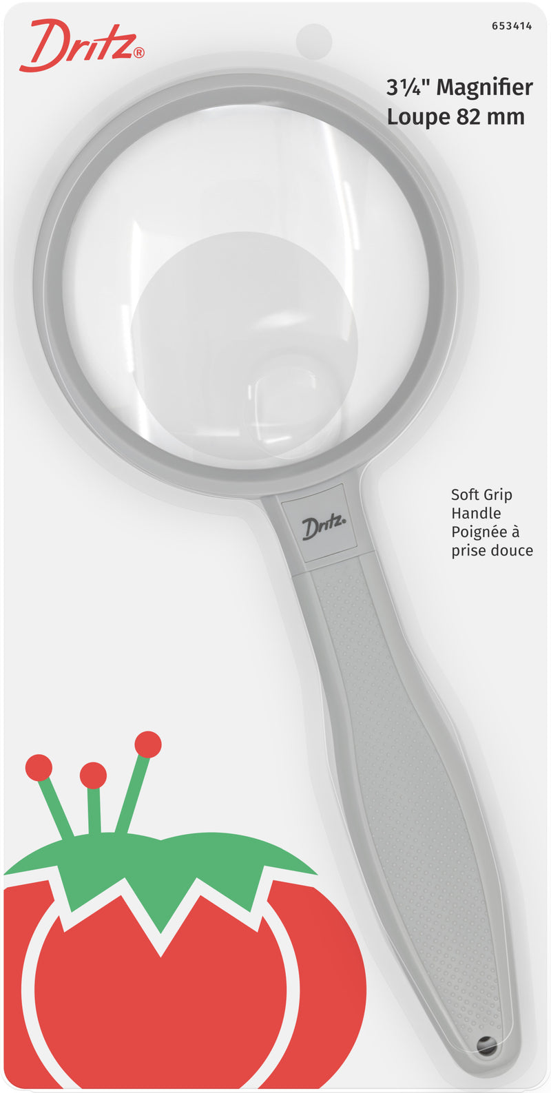 Chargez l'image dans la visionneuse de la galerie, 653414|Dritz 3-1/4" Ergonomic Handle Magnifier