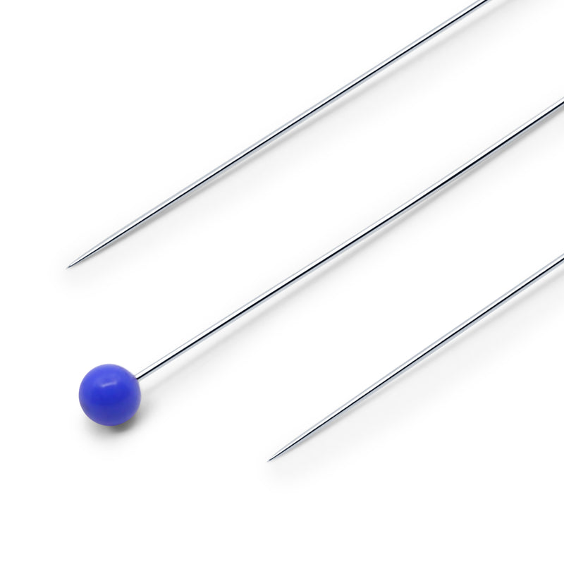 Chargez l'image dans la visionneuse de la galerie, 172|Dritz 1-3/8" Ultra-Fine Glass Head Pins, Blue, 150 pc