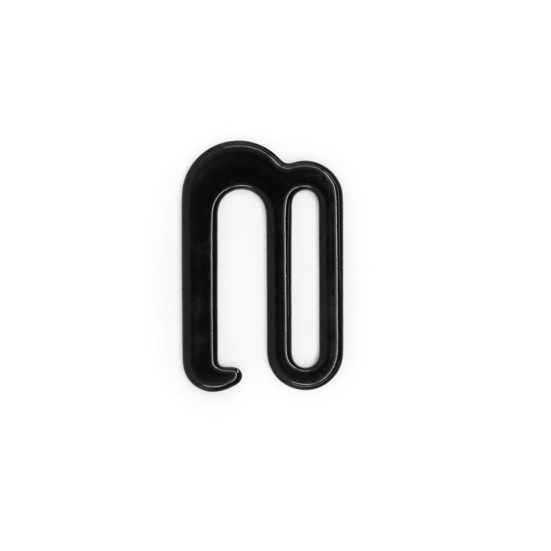 Chargez l'image dans la visionneuse de la galerie, 99-34-1|Dritz 3/4" Swim Suit Bra Hooks, 2 pc, Black