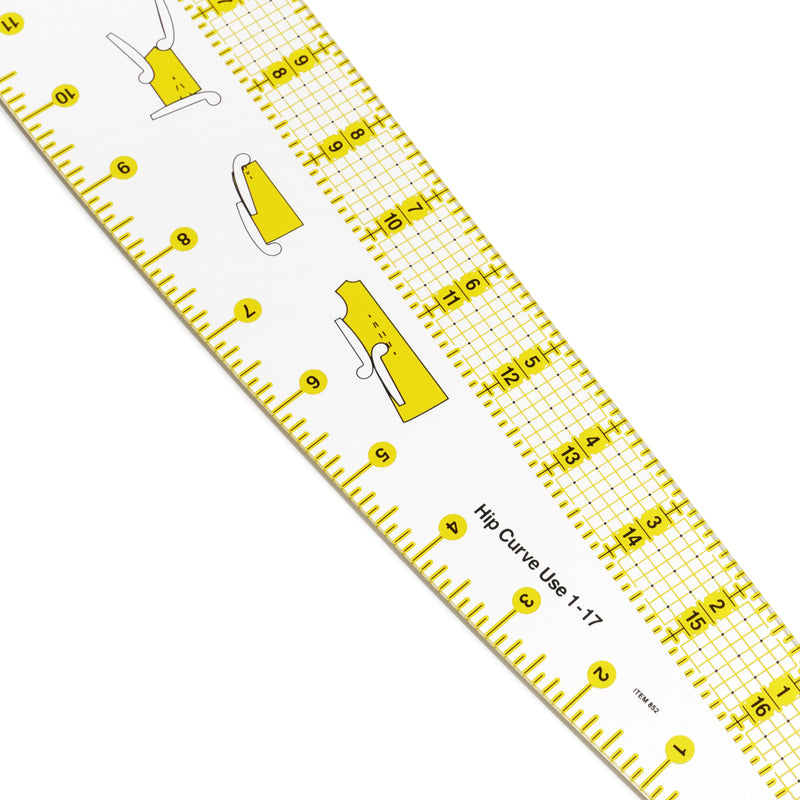 Chargez l'image dans la visionneuse de la galerie, 852|Dritz Styling Design Ruler with How-To Illustrations