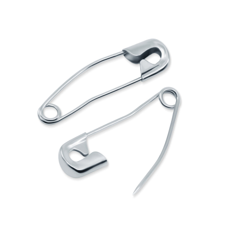 Chargez l'image dans la visionneuse de la galerie, 3032|Dritz 1-1/16" Curved Safety Pins, Nickel, 300 pc