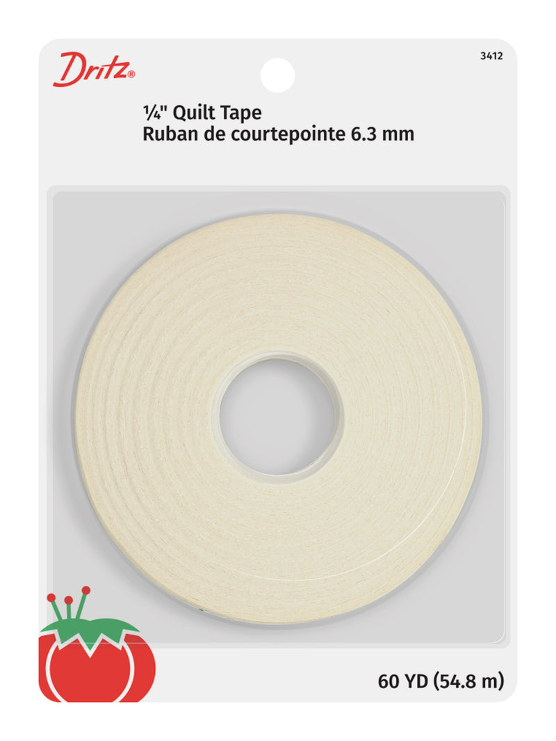 Chargez l'image dans la visionneuse de la galerie, 3412|Dritz 1/4" Quilters Tape, White, 60 yd