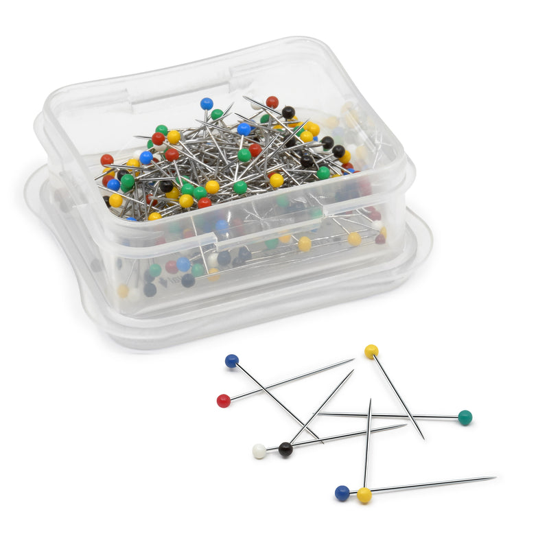 Chargez l'image dans la visionneuse de la galerie, 39|Dritz 1-1/16" Ball Point Pins, Assorted, 175 pc