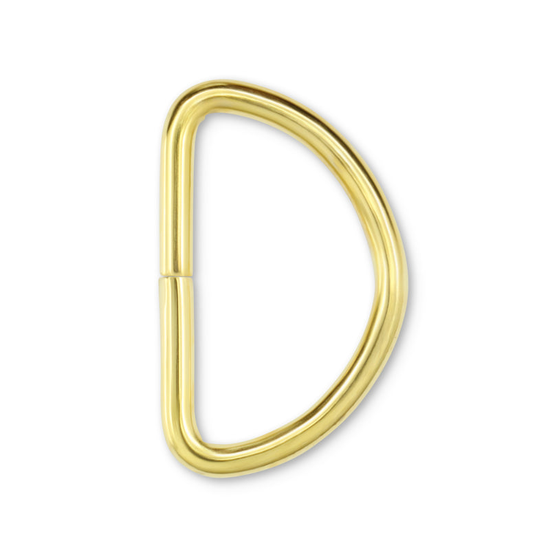 Chargez l'image dans la visionneuse de la galerie, 117-1-35|Dritz 1" D-Rings, Gilt, 4 pc