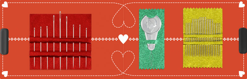 Chargez l'image dans la visionneuse de la galerie, 60101|Prym Needle Card with Sharps, Darners & Threader