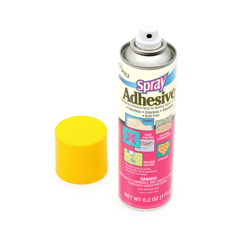Chargez l'image dans la visionneuse de la galerie, 403|Dritz Temporary Spray Adhesive for Bonding Fabric or Paper, Clear, 6.2 oz.