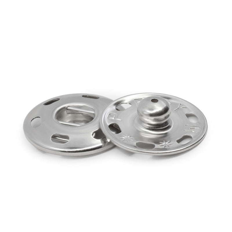 Chargez l'image dans la visionneuse de la galerie, 80-21-65|Dritz Sew-On Snaps, 4 Sets, Size 10, Nickel