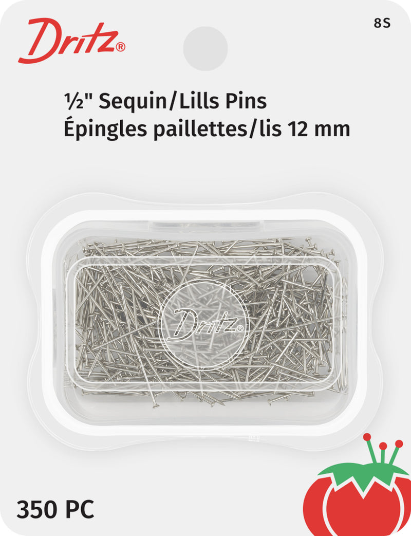 Chargez l'image dans la visionneuse de la galerie, 8S|Dritz 1/2" Sequin/Lills Pins, 350 pc