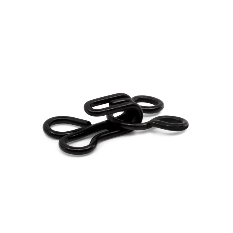 Chargez l'image dans la visionneuse de la galerie, 90-0-1|Dritz Hooks & Eyes, 14 pc, Black, Size 0