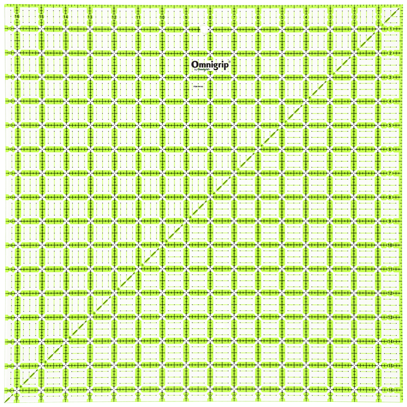 Chargez l'image dans la visionneuse de la galerie, RN165|Omnigrid Omnigrip Neon Square Ruler, 16-1/2" x 16-1/2"