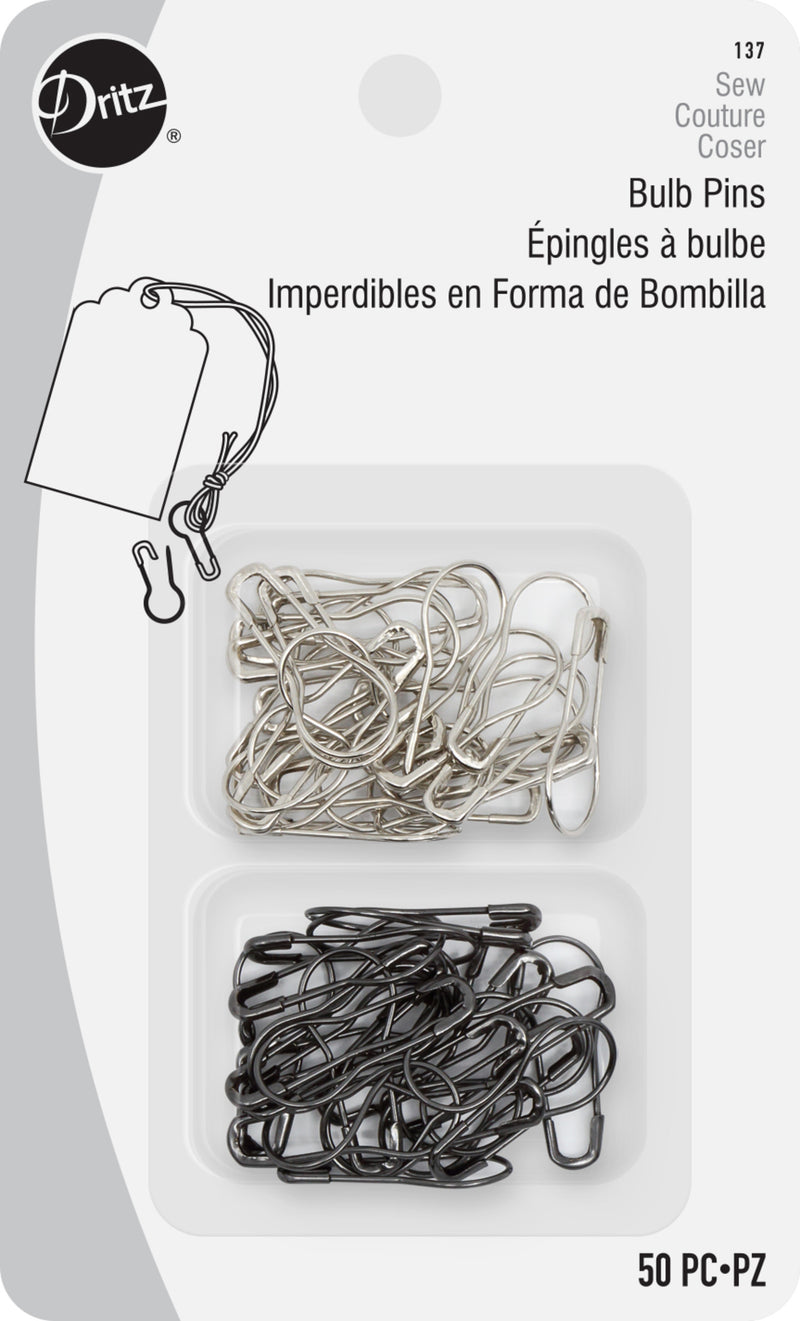 Chargez l'image dans la visionneuse de la galerie, 137|Dritz 7/8" Bulb Pins, 50 pc
