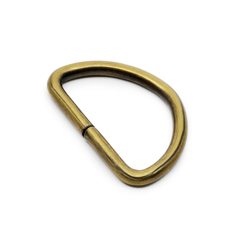 Chargez l'image dans la visionneuse de la galerie, 117-1-38|Dritz 1" D-Rings, Antique Brass, 4 pc