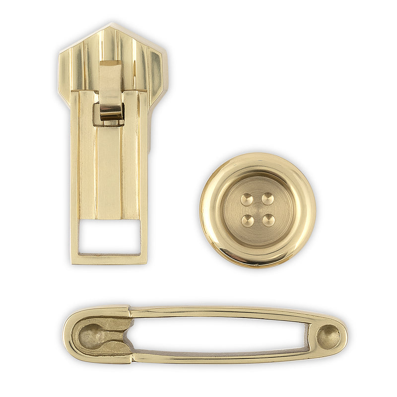 Chargez l'image dans la visionneuse de la galerie, 47200-35|Dritz Brass Safety Pin Pull, Bright Brass