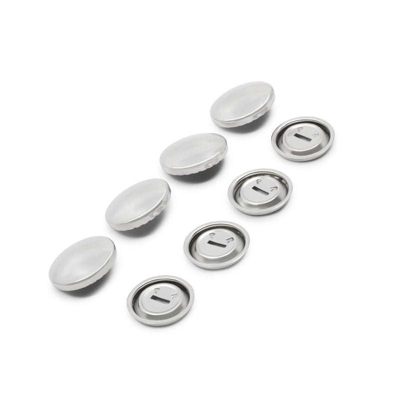 Chargez l'image dans la visionneuse de la galerie, 213-30|Dritz 3/4" Half Ball Cover Buttons, 4 pc, Nickel