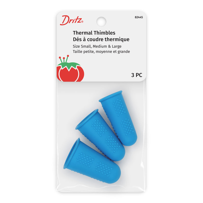 Chargez l'image dans la visionneuse de la galerie, 82445|Dritz Thermal Thimbles, Assorted Sizes, 3 pc