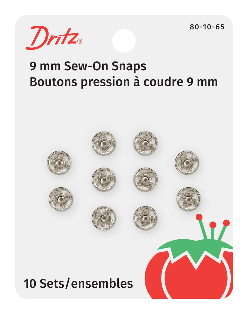 Chargez l'image dans la visionneuse de la galerie, 80-10-65|Dritz Sew-On Snaps, 10 Sets, Size 1/0, Nickel