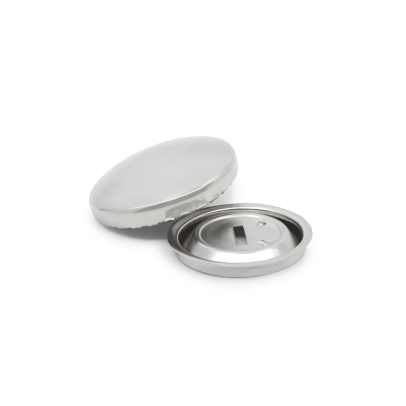 Chargez l'image dans la visionneuse de la galerie, 213-30|Dritz 3/4" Half Ball Cover Buttons, 4 pc, Nickel