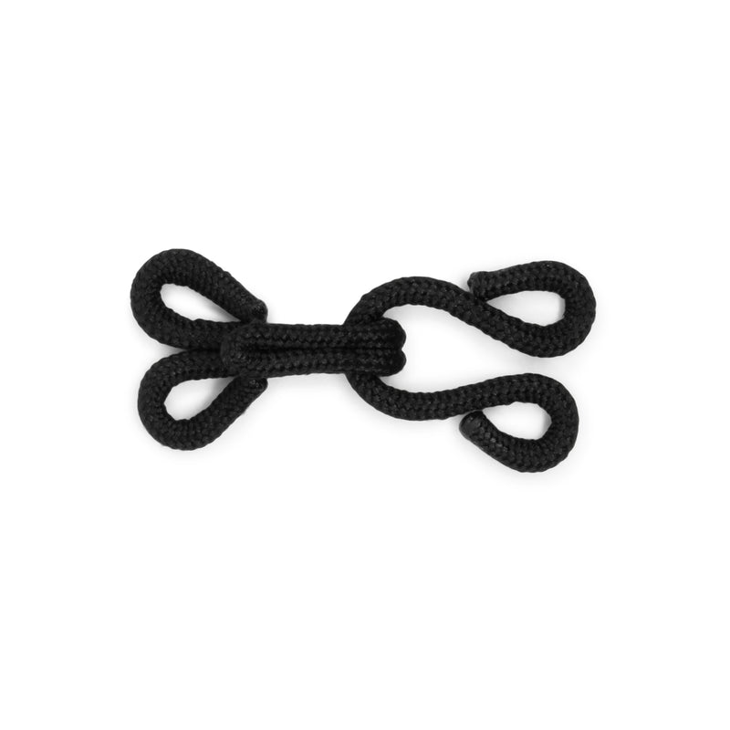 Chargez l'image dans la visionneuse de la galerie, 767-1|Dritz Covered Hooks & Eyes, 2 pc, Black