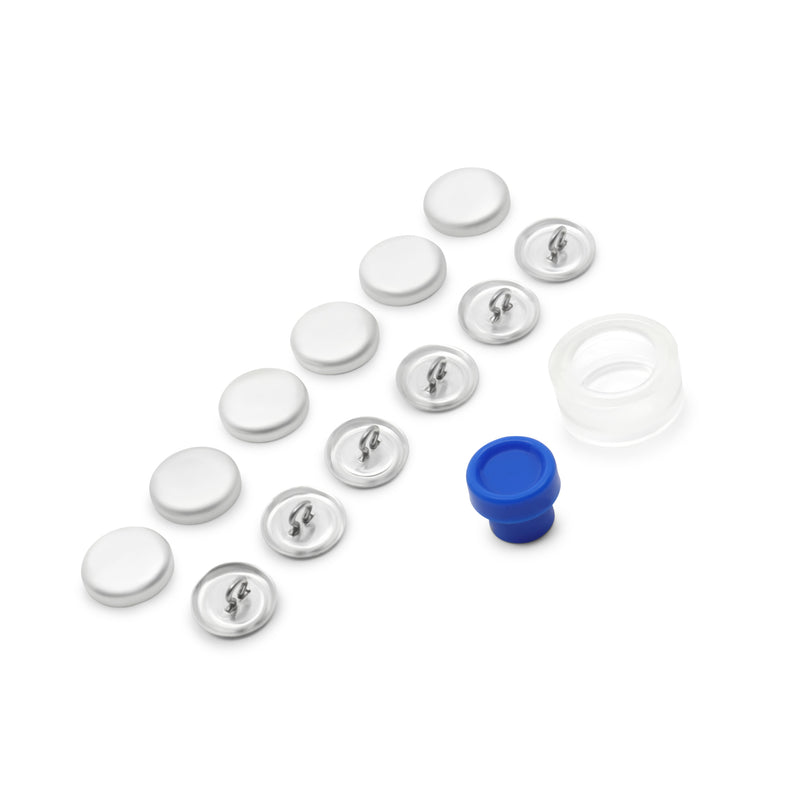 Chargez l'image dans la visionneuse de la galerie, 14-24|Dritz 5/8" Cover Button Kit, Nickel