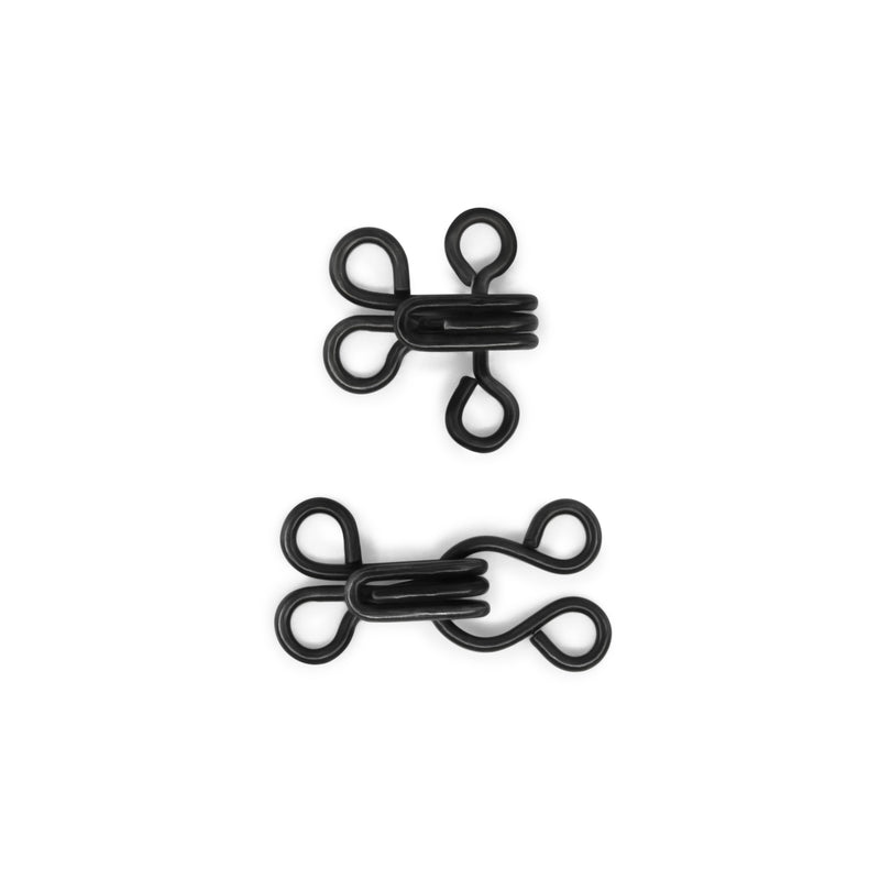 Chargez l'image dans la visionneuse de la galerie, 90-2-1|Dritz Hooks & Eyes, 14 pc, Black, Size 2