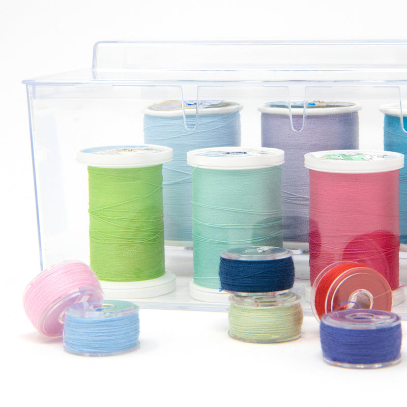 Chargez l'image dans la visionneuse de la galerie, 788|Dritz Thread Box for Spools and Bobbins, Clear
