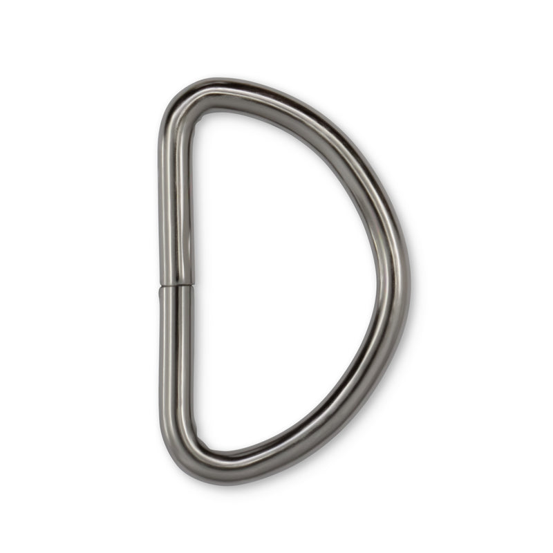 Chargez l'image dans la visionneuse de la galerie, BK141|Dritz 1" D-Rings, Gunmetal, 24 pc