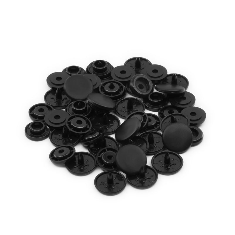 Chargez l'image dans la visionneuse de la galerie, 984-R-1|Dritz Plastic Color Snaps, 12 Sets, Black