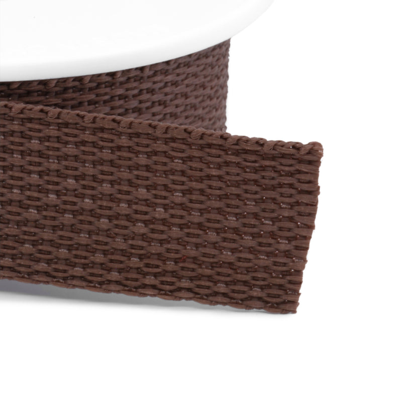 Cargue la imagen en el visor de la galería, 28602-2|Dritz 1" Polypro Belting & Strapping, Brown, 15 yd
