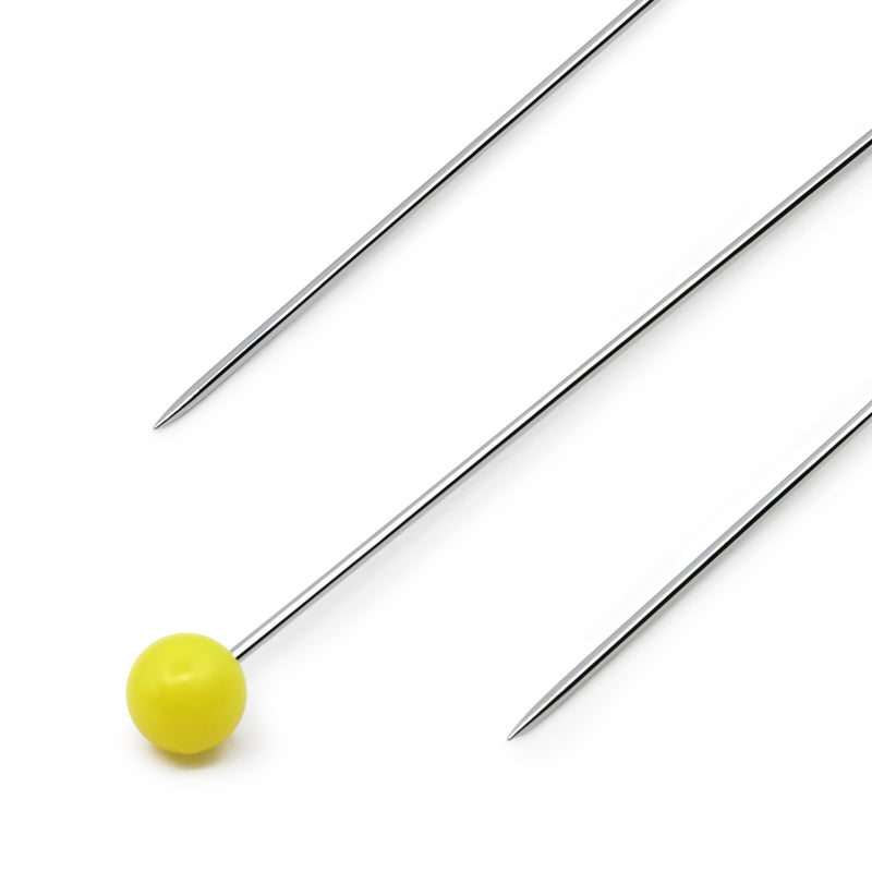 Chargez l'image dans la visionneuse de la galerie, 131|Dritz 1-3/4" Quilting Pins, Yellow, 175 pc