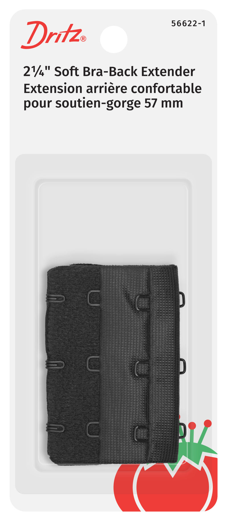Chargez l'image dans la visionneuse de la galerie, 56622-1|Dritz 2-1/4" Soft Bra-Back Extender, Black