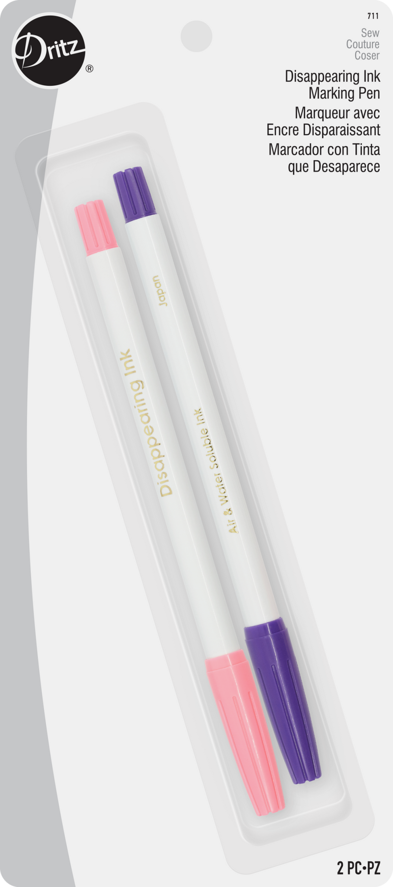 Chargez l'image dans la visionneuse de la galerie, 711|Dritz Disappearing Ink Marking Pens, 2 pc