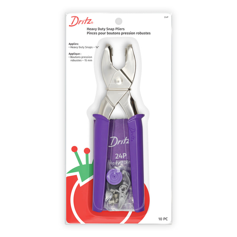Chargez l'image dans la visionneuse de la galerie, 24P|Dritz Heavy Duty Snap Pliers for 5/8" Snaps, Purple