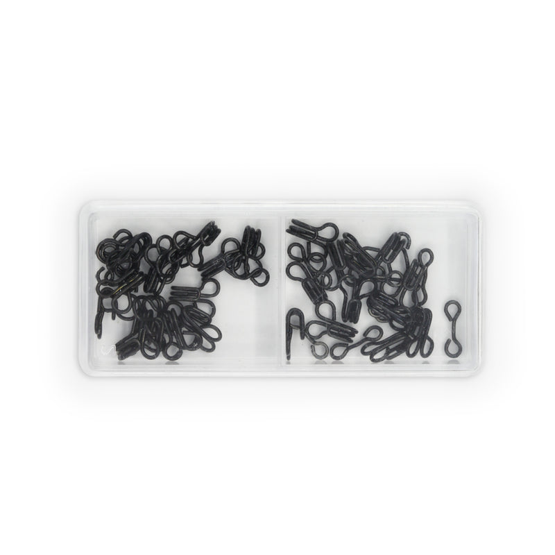 Chargez l'image dans la visionneuse de la galerie, 90-0-1|Dritz Hooks & Eyes, 14 pc, Black, Size 0