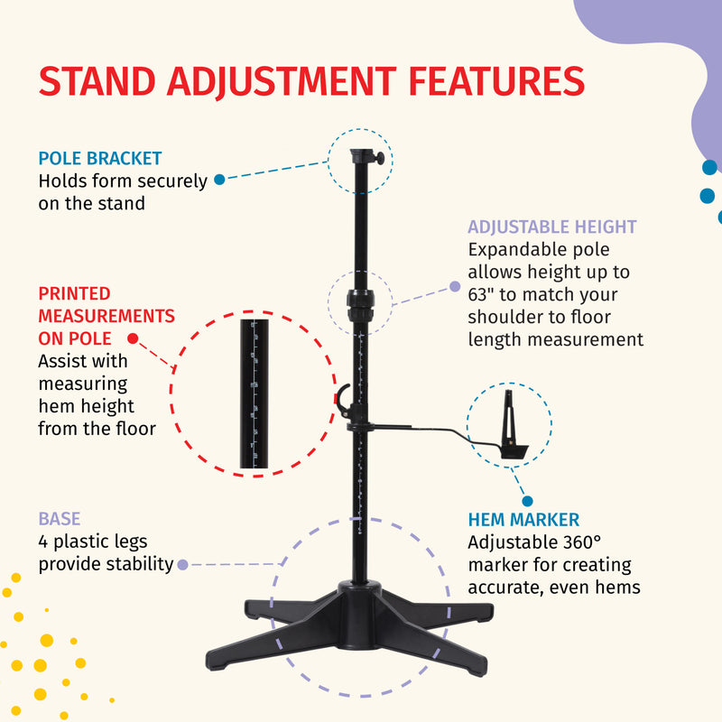 Chargez l'image dans la visionneuse de la galerie, 20420|Dritz Sew You Adjustable Dress Form, Small