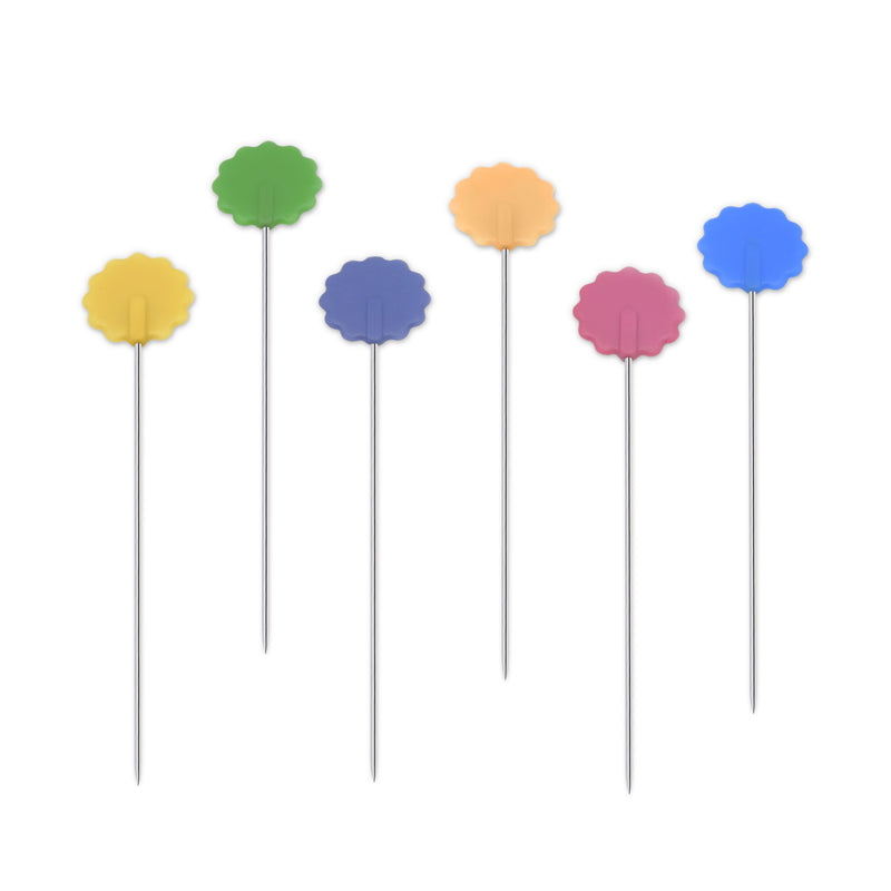 Chargez l'image dans la visionneuse de la galerie, 68|Dritz Flat Flower Head Pins, Assorted, 50 pc
