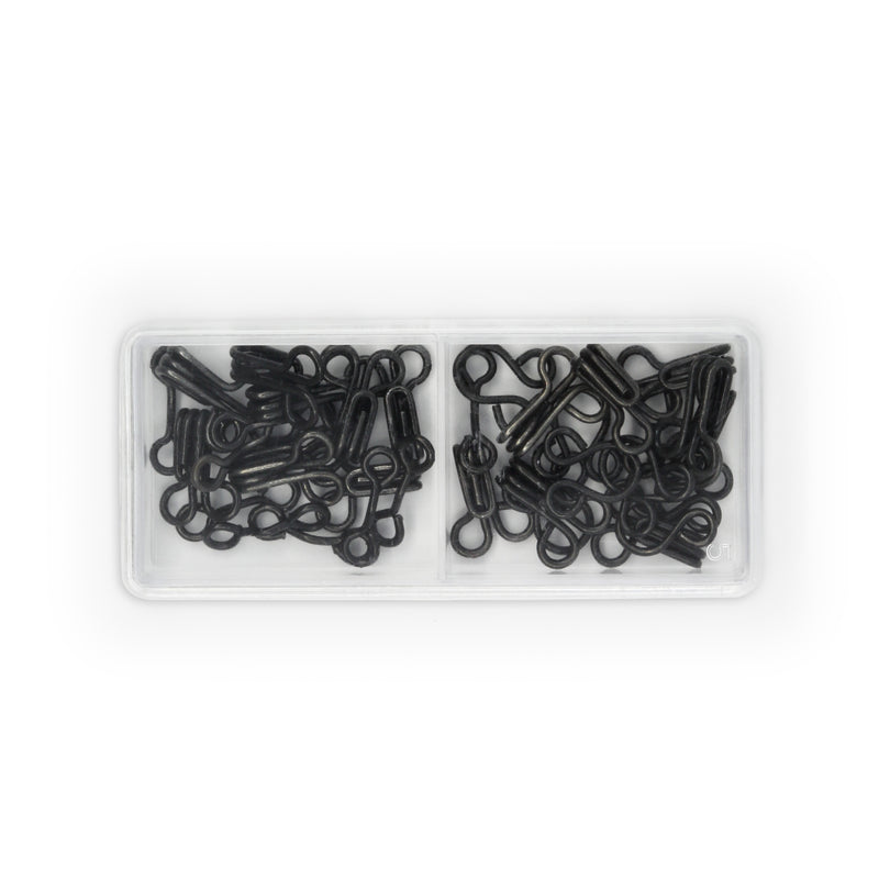 Chargez l'image dans la visionneuse de la galerie, 90-2-1|Dritz Hooks & Eyes, 14 pc, Black, Size 2