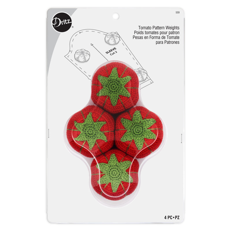 Chargez l'image dans la visionneuse de la galerie, 559|Dritz Tomato Pattern Weights, 4 pc