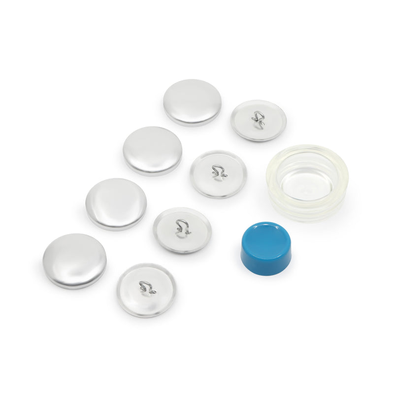 Chargez l'image dans la visionneuse de la galerie, 14-36|Dritz 7/8" Cover Button Kit, Nickel