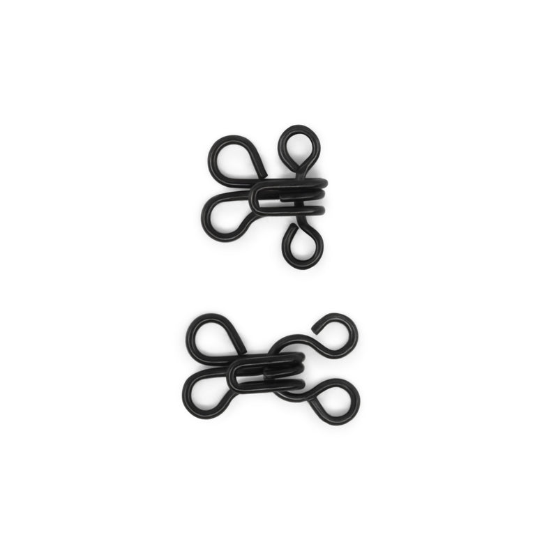 Chargez l'image dans la visionneuse de la galerie, 90-0-1|Dritz Hooks & Eyes, 14 pc, Black, Size 0