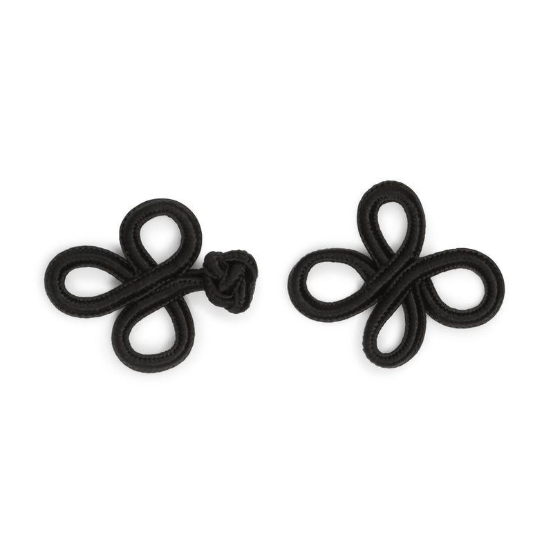 Chargez l'image dans la visionneuse de la galerie, 502|Dritz 2" Frog Closure Set, Black