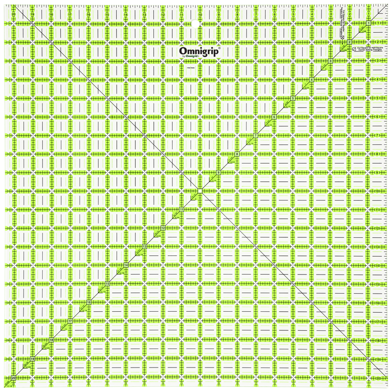 Chargez l'image dans la visionneuse de la galerie, RN205|Omnigrid Omnigrip Neon Square Ruler, 20-1/2" x 20-1/2"